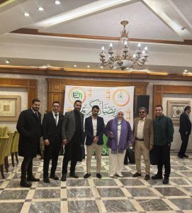 جانب من الحضور في حفل إفطار إيمان المصري جروب