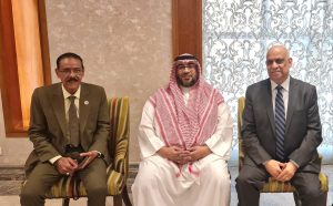 جانب من الحضور في حفل إفطار إيمان المصري جروب