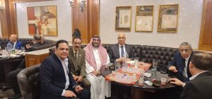 جانب من الحضور في حفل إفطار إيمان المصري