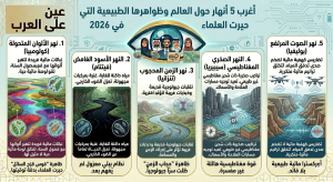 أغرب 5 أنهار حول العالم وظواهرها الطبيعية التي حيرت العلماء في 2026